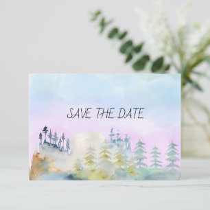 Hochzeiten am See im Gebirge Save The Date