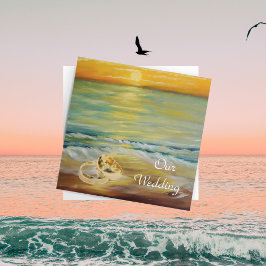 Hochzeiten am Strand Einladung