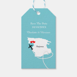Hochzeiten im Ausland Mallorca Save the Date Geschenkanhänger