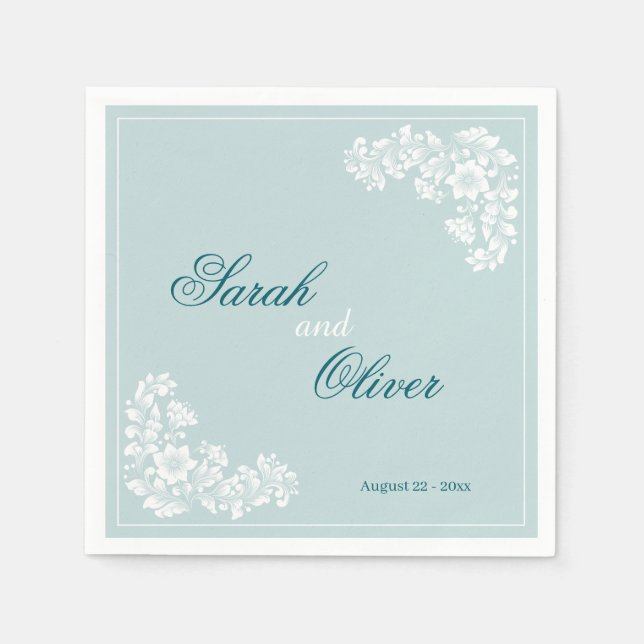 Hochzeiten Serviette (Vorderseite)