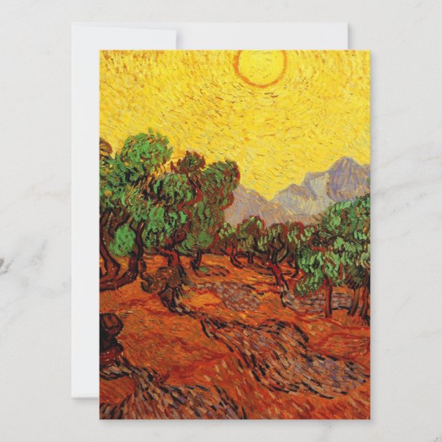 Hochzeiten, Vincent van Gogh Olivenbäume (Vorderseite)