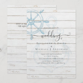 Hochzeiten von Nautical Ships Wheding