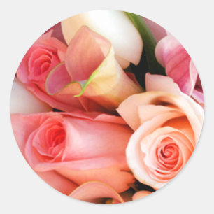 Hochzeiten von Rose Umschlag Aufkleber Stickers