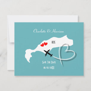 Hochzeiten Ziel Kos Save the Date