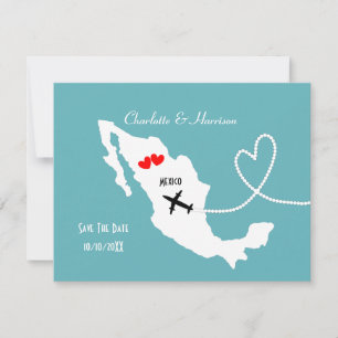 Hochzeiten Zielort Mexiko Save the Date