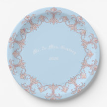 Hochzeitfeiern Blue Personalize
