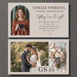 Hochzeitfotograf Foto Luxuskritik Visitenkarte