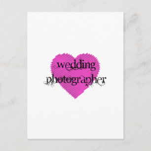 Hochzeitfotograf Postkarte