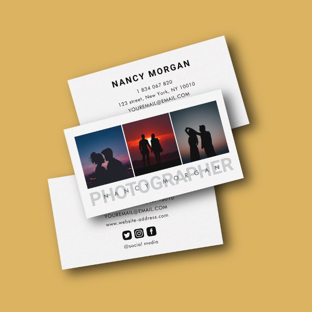 Hochzeitfotografie Visitenkarte (Von Creator hochgeladen)