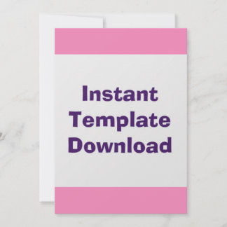 Hochzeitkarte Sofortige Download-Vorlage Einladung