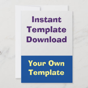 Hochzeitkarte Sofortige Download-Vorlage Einladung