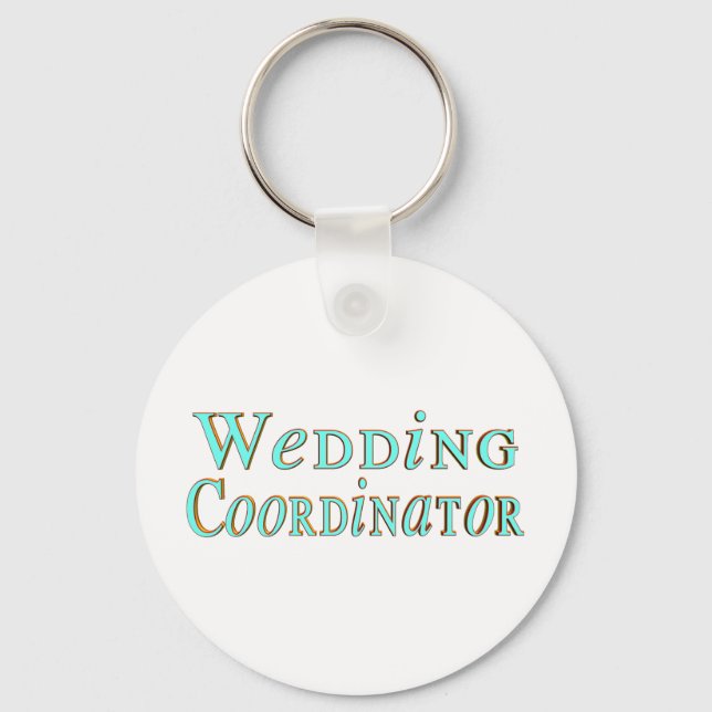 Hochzeitkoordinator Schlüsselanhänger (Vorderseite)