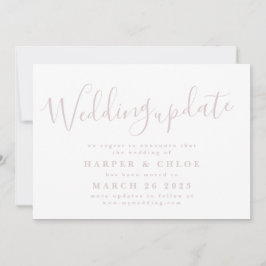 Hochzeitliche Blüte Rosa Veränderung des Datums Ve Save The Date