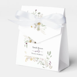 Hochzeitliche WILDBLUME GELB UND LILA Geschenkschachtel