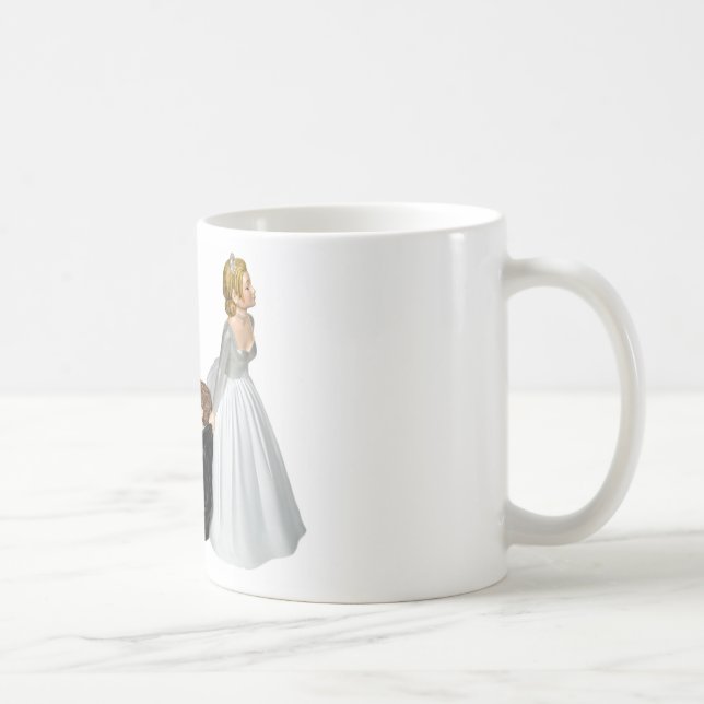 Hochzeitlicher Spaß Tasse (Rechts)