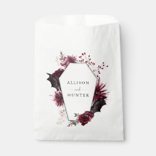 Hochzeitlicher Umschlag Aufkleber   Halloween Geschenktütchen