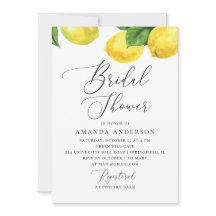 Hochzeitliches Brautparty für Zitrusfrüchte