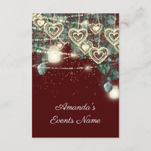 Hochzeitliches Brautparty Rustikales Goldenes Burg Einladung