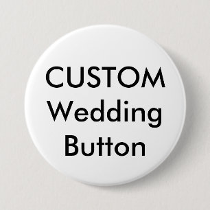 Hochzeitliches Button für kleine 1,25" Runder Butt