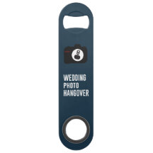 Hochzeitliches Foto Hangover Flaschenöffner