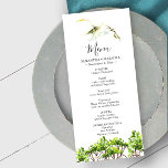 Hochzeitmenü Karten Wasserfarbener Weißer Heron<br><div class="desc">Feiern Sie Ihren besonderen Tag mit unseren exquisiten Hochzeitsmenükarten, die einen zarten, weißen Heron und Mangroven in Aquarellfarben präsentieren. Diese Karten bieten eine angenehme Überraschung, da sie zu einer sich ergänzenden türkisblauen Farbe umkehren. Passen Sie Ihre Dinner-Elemente mühelos an, indem Sie die vorgegebenen Vorlagenfelder verwenden, um eine persönliche Touch zu...</div>