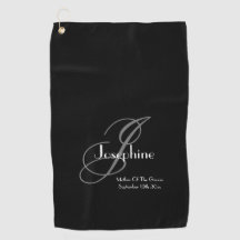 Hochzeitmutter des Groom-Geschenk elegante Monogra