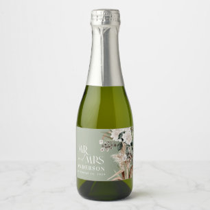 Hochzeitpampas eucalyptus modern mr und mrs Party