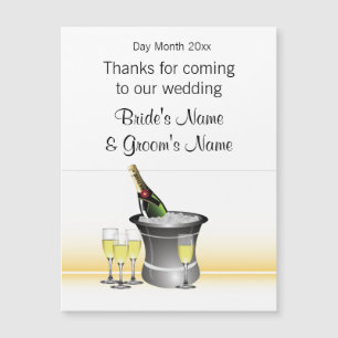 Hochzeits-Andenken, Geschenke, Werbegeschenke für Magnetkarte