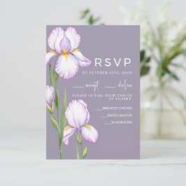 Hochzeits-Antwortkarten RSVP Karte