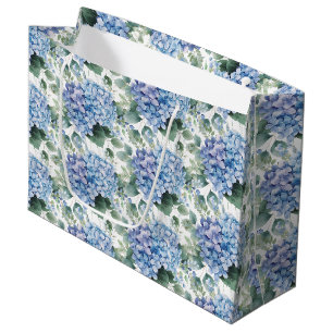Hochzeits-Blumenprint Geschenktasche Große Geschenktüte
