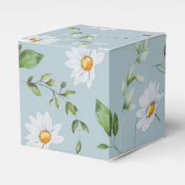 Hochzeits-Braut-Party-Blau-Daisy-Geschenkbox Geschenkschachtel