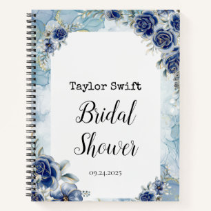 Hochzeits- / Brautbad-Geschenk-Tracker mit Blumenm Notizbuch