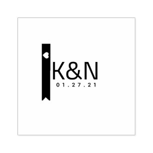 Hochzeits-Briefmarke für das erste Multifunktionsl Gummistempel