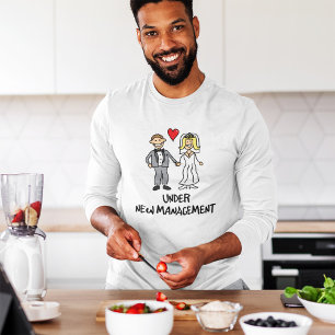 Hochzeits-Cartoon - Unter neuer Leitung T-Shirt