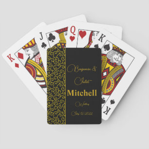 Hochzeits-Casino-Themen-Geschenk Spielkarten