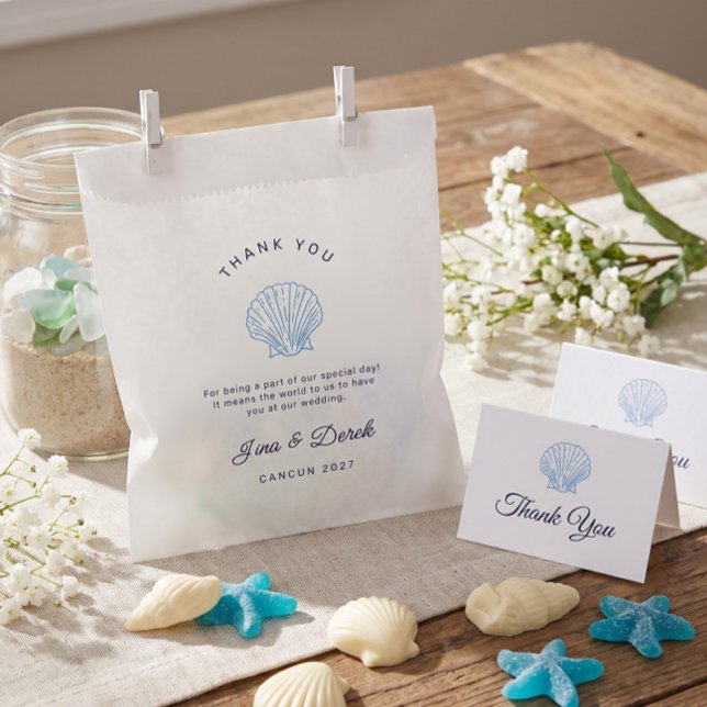 Hochzeits-Dankeschön-Blau-Geschenktüte Geschenktütchen (Von Creator hochgeladen)