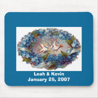 Hochzeits-Datum Mousepad