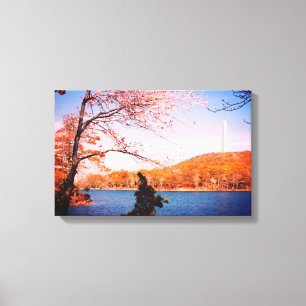 Hochzeits-Denkmal Leinwanddruck