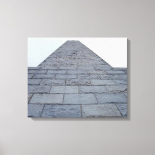Hochzeits-Denkmal Leinwanddruck