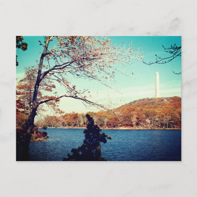 Hochzeits-Denkmal Postkarte (Vorderseite)