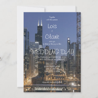 Hochzeits-Einladung in Chicago