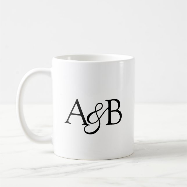 Hochzeits-Et-Zeichen Kaffeetasse (Links)