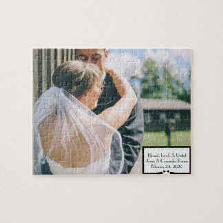 Hochzeits-Foto-Puzzlespiel Puzzle