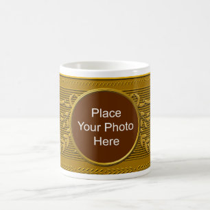 Hochzeits-Foto-Schablone Kaffeetasse