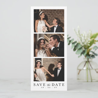 Hochzeits-Fotobooth QR-Code Save The Date