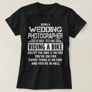 Hochzeits-Fotograf T-Shirt