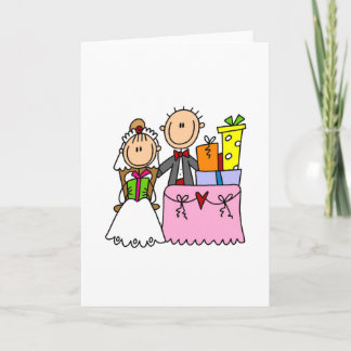 Hochzeits-Geschenk-reichlich Karte