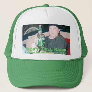 Hochzeits-Hut Jeff Olson Truckerkappe