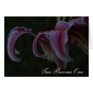 Hochzeits-Karte - Haiku