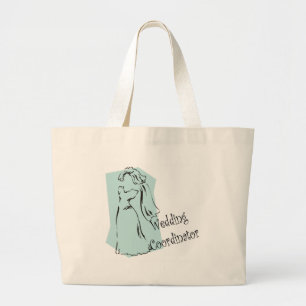 Hochzeits-Koordinator-Taschen-Tasche Jumbo Stoffbeutel